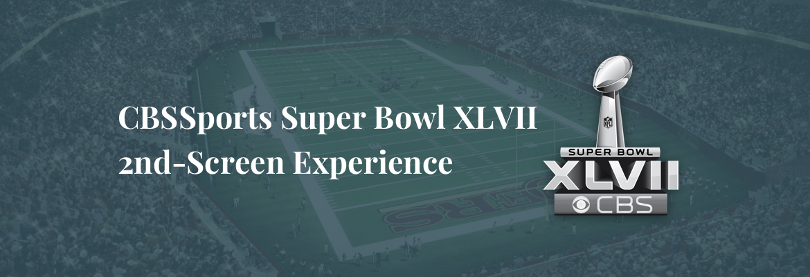 CBSSports Super Bowl 2nd Screen Experience